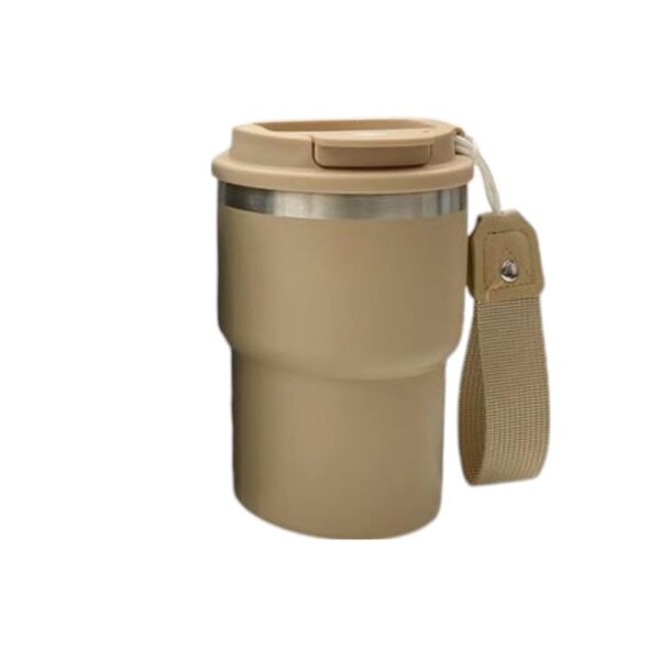 Φορητό παγούρι-θερμός - 450ml - 219545 - Beige - GoodFlix