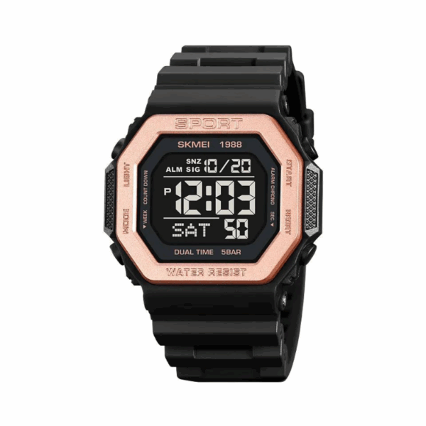 Ψηφιακό ρολόι χειρός – Skmei - 1988 - Rose Gold - GoodFlix