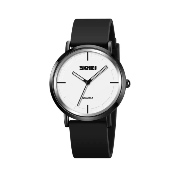 Αναλογικό ρολόι χειρός – Skmei - 2050 - Black/White - GoodFlix