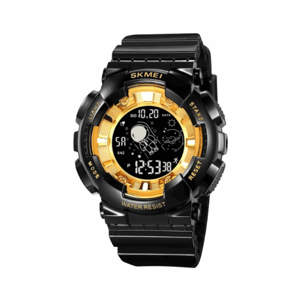 Ψηφιακό ρολόι χειρός – Skmei – 2035 - Black/Gold - GoodFlix