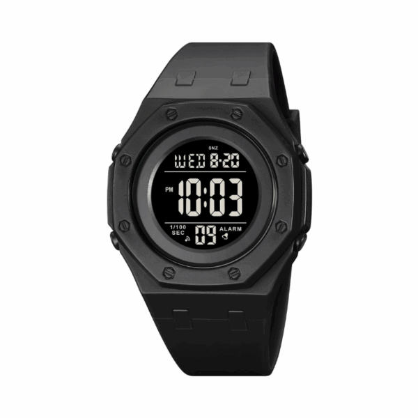 Ψηφιακό ρολόι χειρός – Skmei - 2048 - Black/Black - GoodFlix