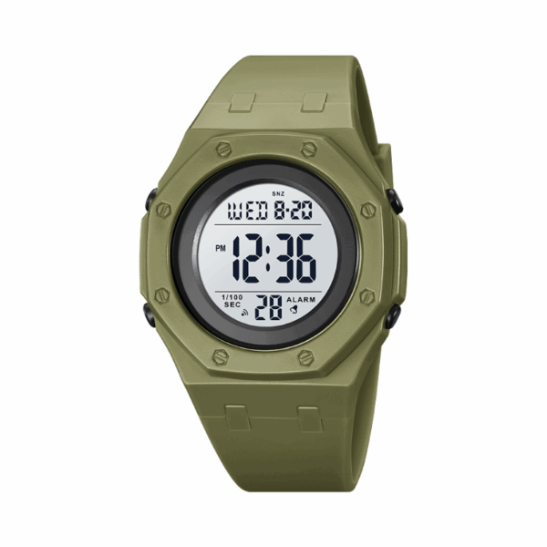Ψηφιακό ρολόι χειρός – Skmei - 2048 - Green/Khaki - GoodFlix