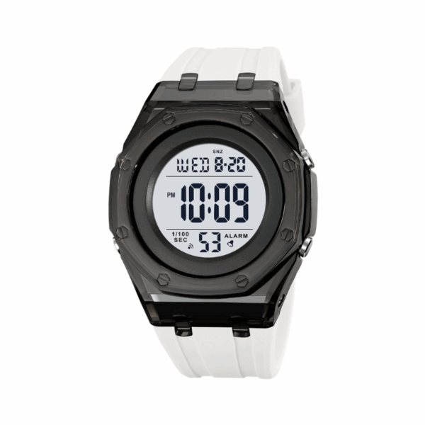 Ψηφιακό ρολόι χειρός – Skmei - 2063 - White/Black - GoodFlix