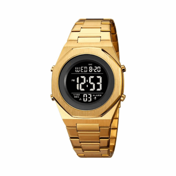 Ψηφιακό ρολόι χειρός – Skmei – 2066 - Gold/Black - GoodFlix