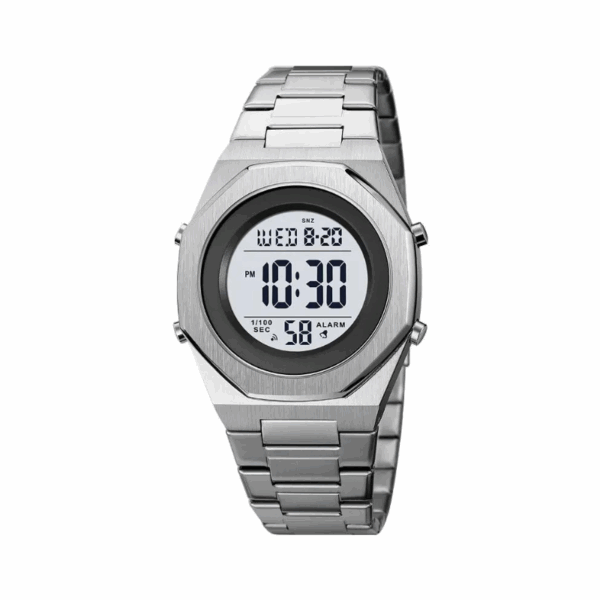 Ψηφιακό ρολόι χειρός – Skmei – 2066 - Silver/White - GoodFlix