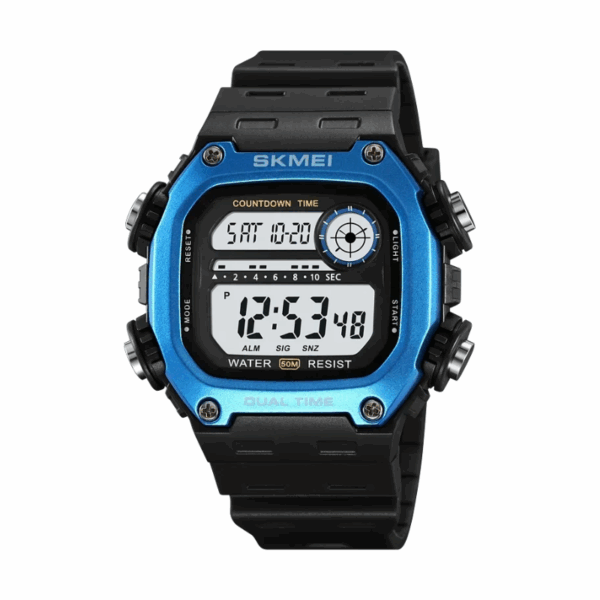 Ψηφιακό ρολόι χειρός – Skmei - 2126 - Black/Blue - GoodFlix