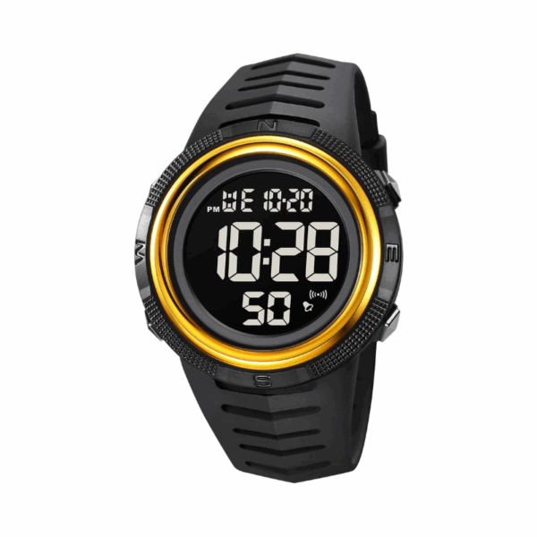 Ψηφιακό ρολόι χειρός – Skmei - 2148 - Gold/Black - GoodFlix