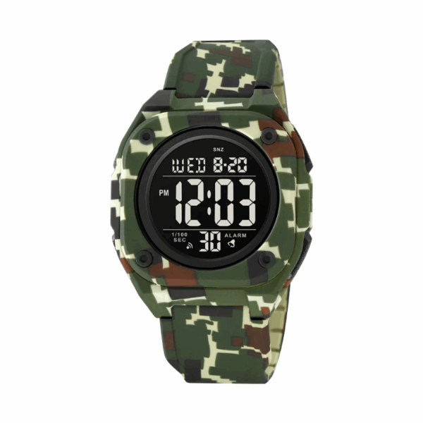 Ψηφιακό ρολόι χειρός – Skmei - 2160 - Army Green - GoodFlix