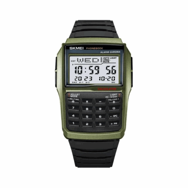 Ψηφιακό ρολόι χειρός – Skmei - 2255 - Green - GoodFlix