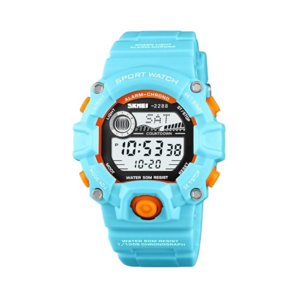 Ψηφιακό ρολόι χειρός - Skmei - 2288 - Light Blue - GoodFlix