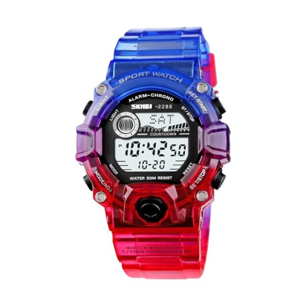 Ψηφιακό ρολόι χειρός - Skmei - 2288 - Blue/Red - GoodFlix