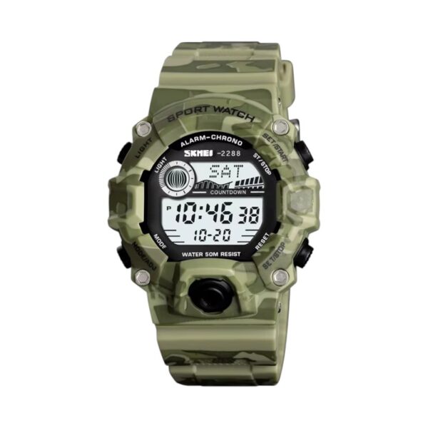 Ψηφιακό ρολόι χειρός - Skmei - 2288 - Army Green - GoodFlix
