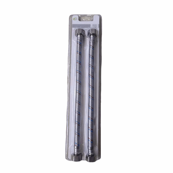 Σπιράλ σύνδεσης νερού - Θ-Θ - 30cm -  1/2x1/2 - 2pcs - 23101 - GoodFlix