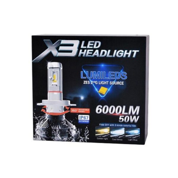 Λάμπες LED - Headlights - H3 - X3 - 239164 - GoodFlix