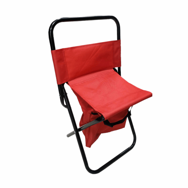 Πτυσσόμενη καρέκλα camping - 1339 - 271024 - Red - GoodFlix