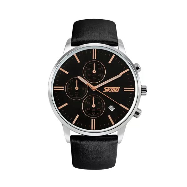 Αναλογικό ρολόι χειρός – Skmei - 9103 - Black/Black - GoodFlix