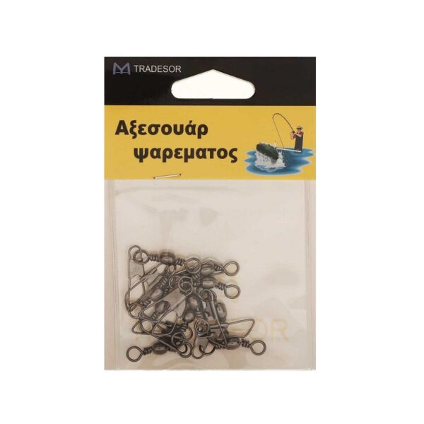 Στριφτάρια με παραμάνα ασφαλείας - No.2 - 10pcs - 30124 - GoodFlix