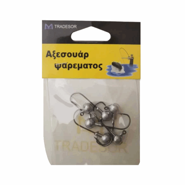Μολυβοκεφαλές με αγκίστρι - 5gr - 5pcs - 30181 - GoodFlix