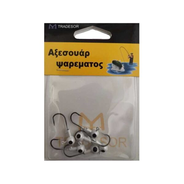 Μολυβοκεφαλές με αγκίστρι - 5gr - 5pcs - 30185 - GoodFlix