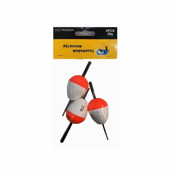 Φελλοί αλιείας - 3 pcs - 20g - 30664 - GoodFlix