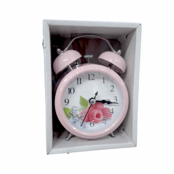 Επιτραπέζιο ρολόι - Ξυπνητήρι - 3301-4 - 330116 - Pink - GoodFlix