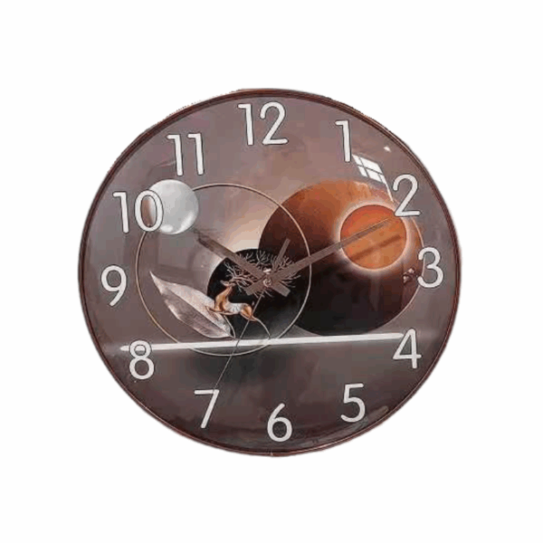 Ρολόι τοίχου - FHS-B635-11 - 505107 - Brown - GoodFlix