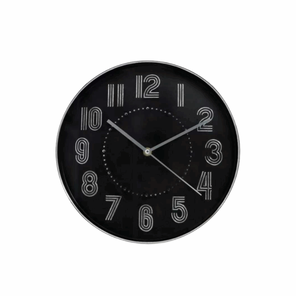 Ρολόι τοίχου – 624   – 30cm - 536245 - Black - GoodFlix