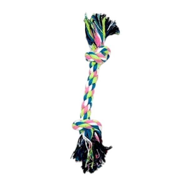 Παιχνίδι σκύλου σχοινί με κόμπους - 23cm - 12pcs - 550620 - GoodFlix
