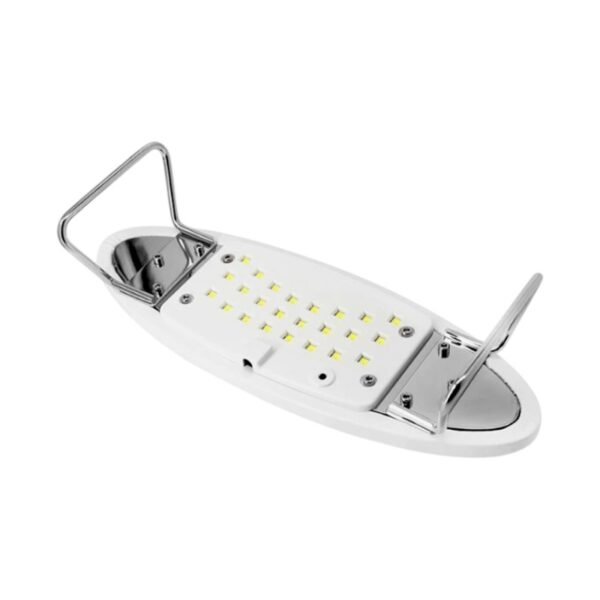 Φουρνάκι νυχιών με βάση στήριξης - Arm Rest manicure-pedicure - SUN-H9 - 582426 - White - GoodFlix