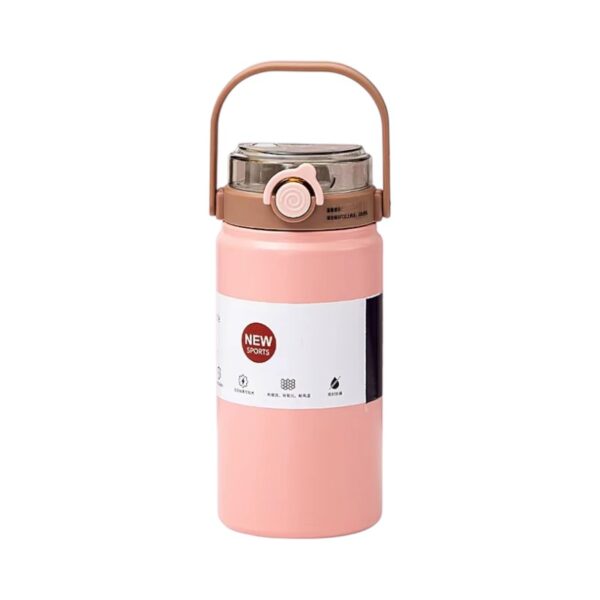 Φορητό παγούρι-θερμός - 1L - 616236 - Pink - GoodFlix