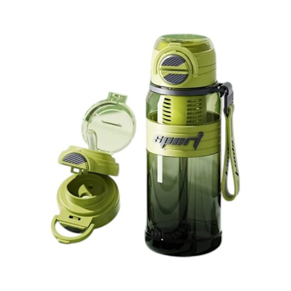 Φορητό παγούρι πλαστικό - 800ml - 616298 - Green - GoodFlix