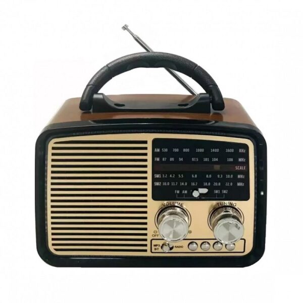 Επαναφορτιζόμενο ραδιόφωνο Retro - PX-931BT - 617101 - GoodFlix