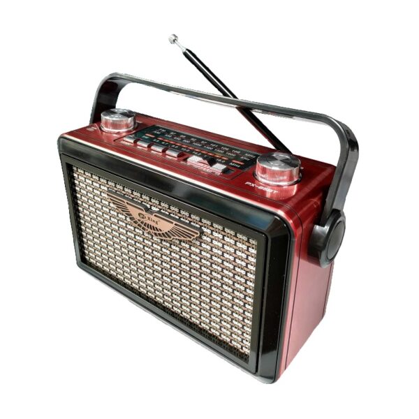 Επαναφορτιζόμενο ραδιόφωνο Retro - PX-85BT - 617194 - Red - GoodFlix
