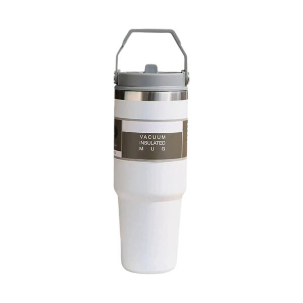 Φορητό παγούρι-θερμός - ZF002 - 900ml - 640024 - White - GoodFlix