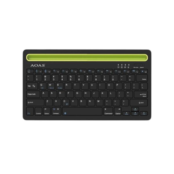 Ασύρματο πληκτρολόγιο Bluetooth - AS199 - AOAS - 651992 - Black - GoodFlix