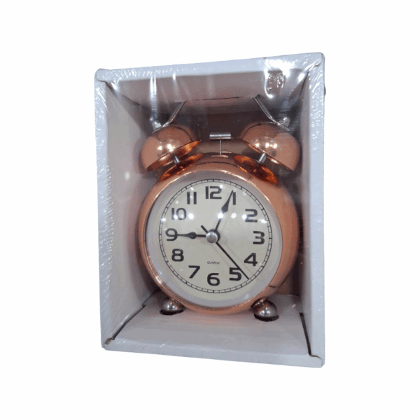 Επιτραπέζιο ρολόι - Ξυπνητήρι - 670-6 - 820162 - Rose Gold - GoodFlix