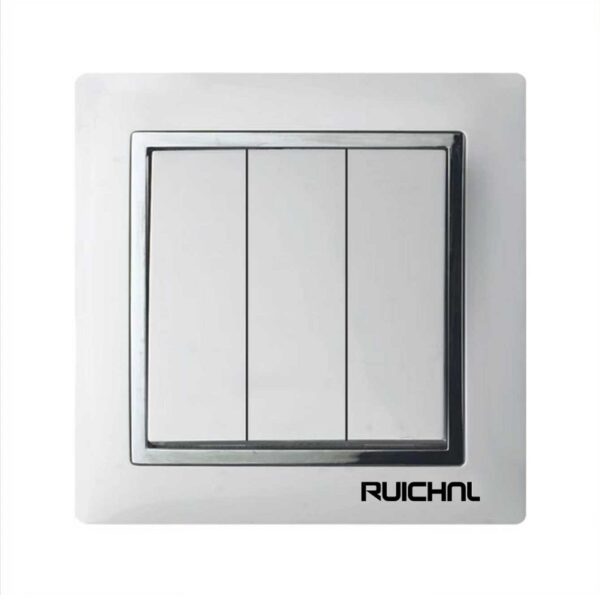Διακόπτης τοίχου χωνευτός - Τριπλός - RC3627 - 674933 - GoodFlix