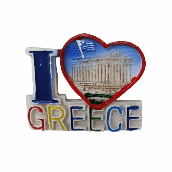 Tουριστικό μαγνητάκι Souvenir – Σετ 12pcs - Resin Magnet - Greece - 678002 - GoodFlix