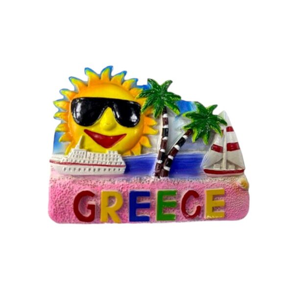 Tουριστικό μαγνητάκι Souvenir – Σετ 12pcs - Resin Magnet - Greece - 678021 - GoodFlix
