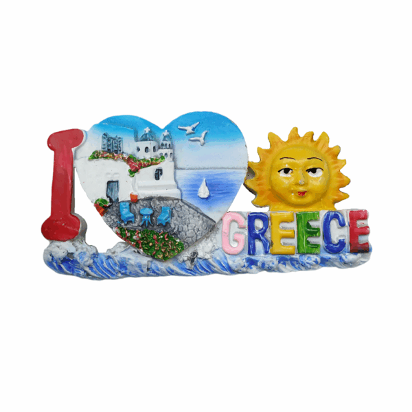 Tουριστικό μαγνητάκι Souvenir – Σετ 12pcs - Resin Magnet - Greece - 678022 - GoodFlix