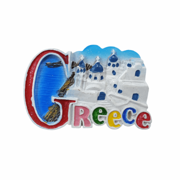 Tουριστικό μαγνητάκι Souvenir – Σετ 12pcs - Resin Magnet - Greece - 678041 - GoodFlix