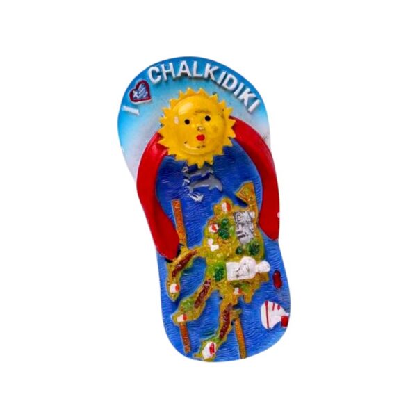 Tουριστικό μαγνητάκι Souvenir – Σετ 12pcs - Resin Magnet - Chalkidiki - 678070 - GoodFlix