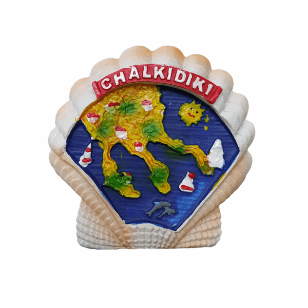 Tουριστικό μαγνητάκι Souvenir – Σετ 12pcs - Resin Magnet - Chalkidiki - 678074 - GoodFlix