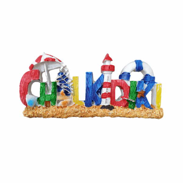 Tουριστικό μαγνητάκι Souvenir – Σετ 12pcs - Resin Magnet - Chalkidiki - 678077 - GoodFlix