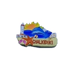 Tουριστικό μαγνητάκι Souvenir – Σετ 12pcs - Resin Magnet - Chalkidiki - 678084 - GoodFlix
