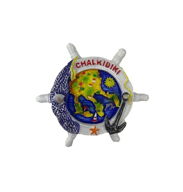 Tουριστικό μαγνητάκι Souvenir – Σετ 12pcs - Resin Magnet - Chalkidiki - 678086 - GoodFlix