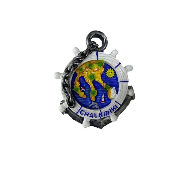 Tουριστικό μαγνητάκι Souvenir – Σετ 12pcs - Resin Magnet - Chalkidiki - 678087 - GoodFlix
