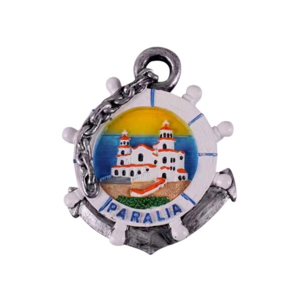 Tουριστικό μαγνητάκι Souvenir – Σετ 12pcs - Resin Magnet - Paralia - 678104 - GoodFlix