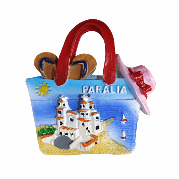 Tουριστικό μαγνητάκι Souvenir – Σετ 12pcs - Resin Magnet - Paralia - 678114 - GoodFlix