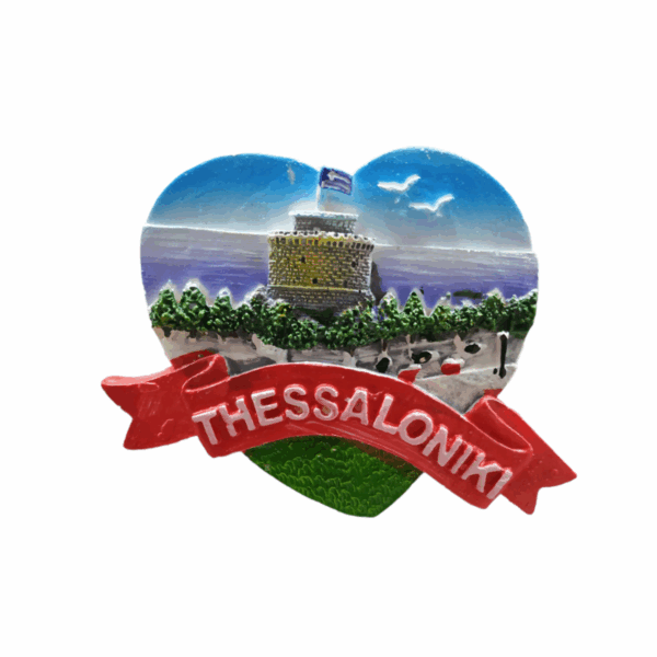 Tουριστικό μαγνητάκι Souvenir – Σετ 12pcs - Resin Magnet - Thessaloniki - 678136 - GoodFlix